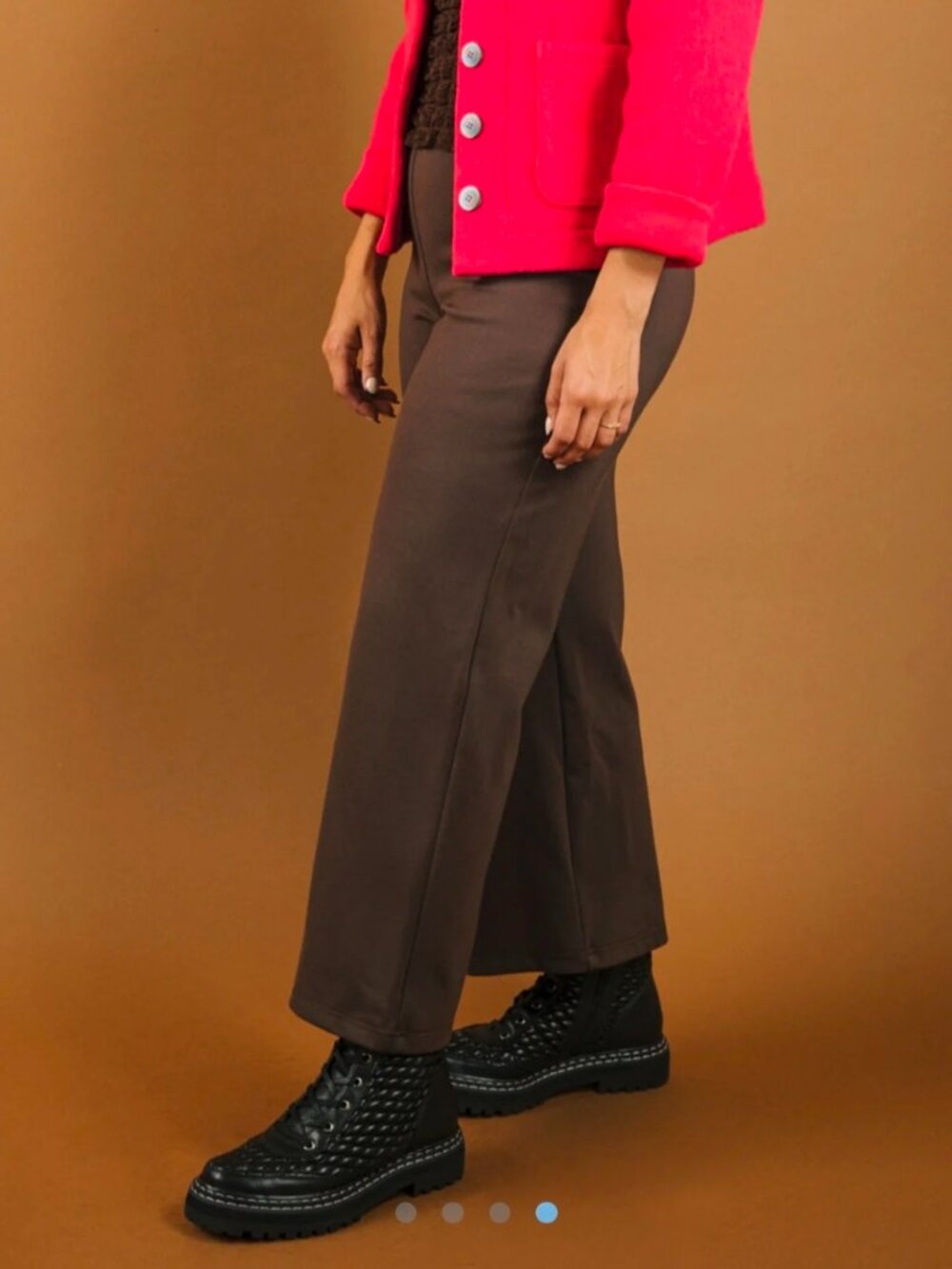 Flare chocolate pants